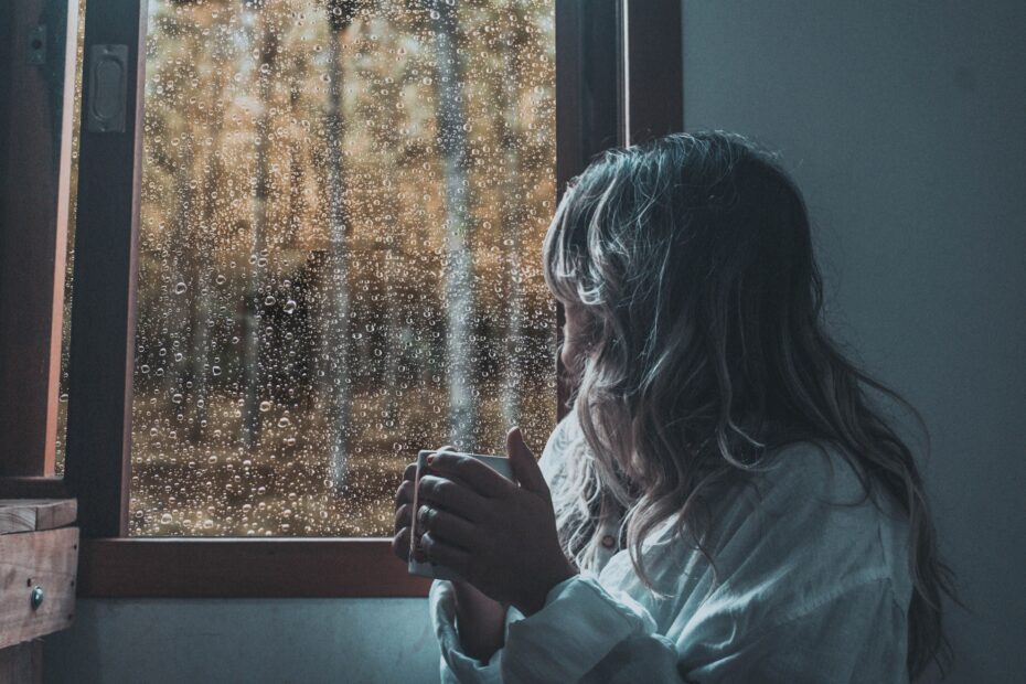 woman by the window
